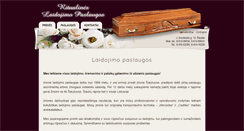 Desktop Screenshot of laidojimo-paslaugos.lt